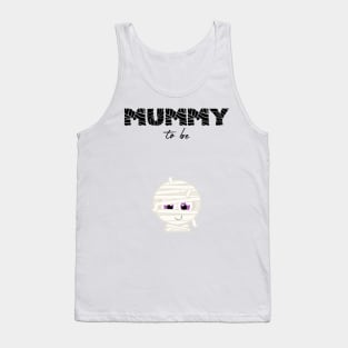 Mummy To Be Funny Meme Baby Announcement Halloween T Shirt Tank Top